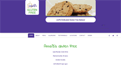 Desktop Screenshot of annabsglutenfree.com